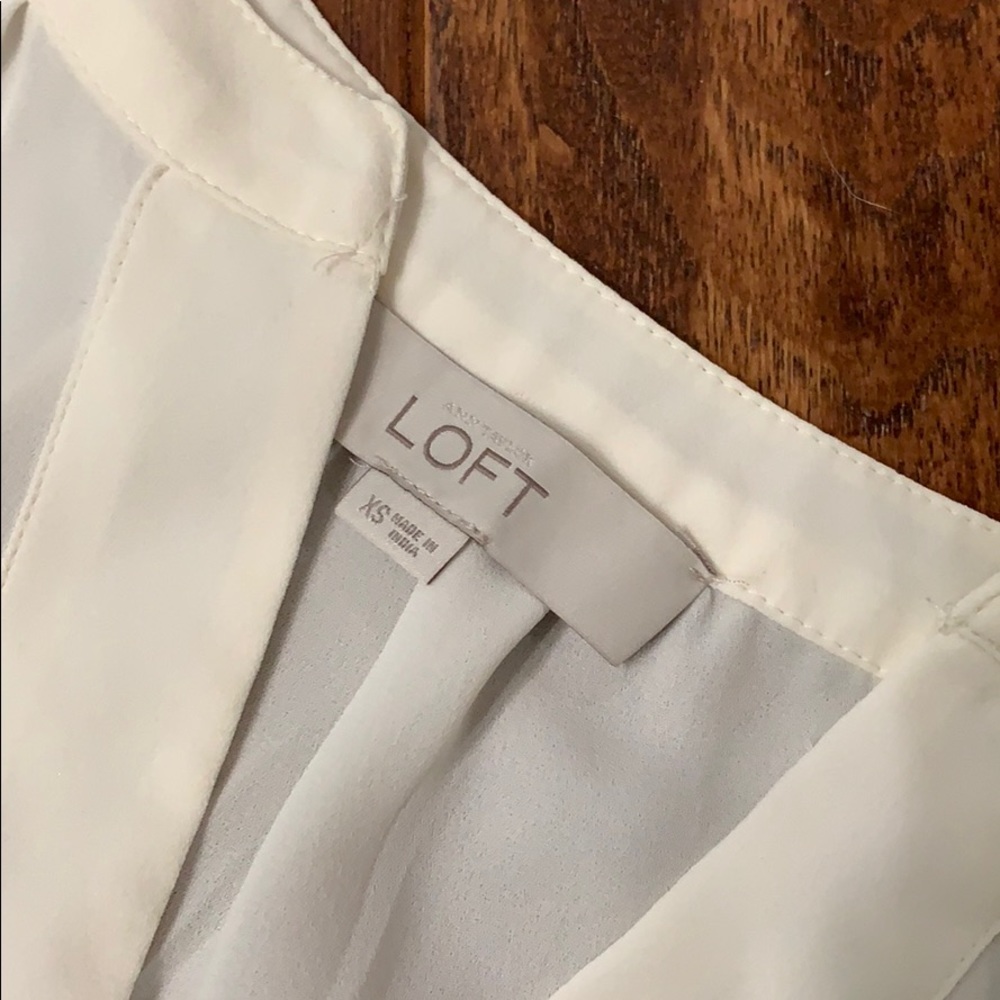 Loft split neck blouse - Picture 2 of 2